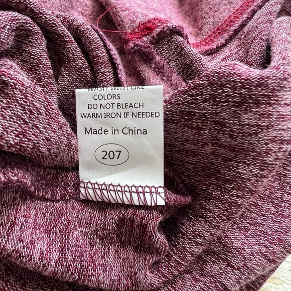 NEW Long Sleeve Lightweight Side Split Pullover Tunic by Aokosor, Size Large - Picture 6 of 13